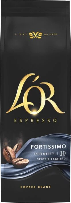 L'OR Espresso Fortissimo Koffiebonen (10) - 4 X 500 Gram -Koffie Discountwinkel 419x1200 1