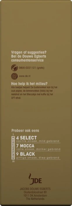 Douwe Egberts Excellent Filterkoffie - 6 X 500 Gram -Koffie Discountwinkel 420x1200 3