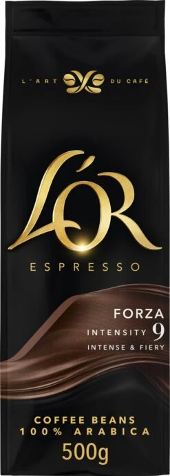 L'OR Espresso Forza Koffiebonen (9) - 4 X 500 Gram -Koffie Discountwinkel 430x1200 1