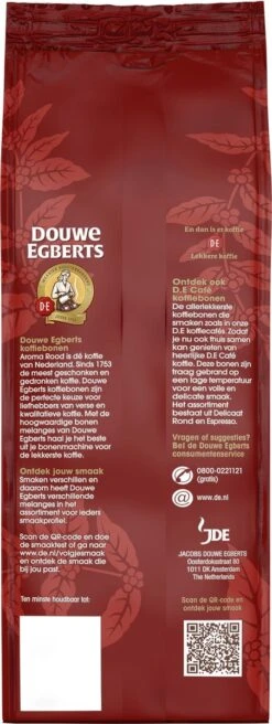 Douwe Egberts Aroma Rood Koffiebonen - 6 X 500 Gram -Koffie Discountwinkel 452x1200 3