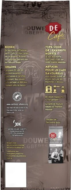 Douwe Egberts D.E Café Delicaat Rond Koffiebonen - Intensiteit 5/9 - 4 X 500 Gram 11 Douwe Egberts D.E Café Delicaat Rond Koffiebonen - Intensiteit 5/9 - 4 X 500 Gram -Koffie Discountwinkel 453x1200 8