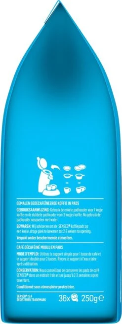 Senseo Decaf Koffiepads - 5/9 Intensiteit - 10 X 36 Pads -Koffie Discountwinkel 454x1200 4