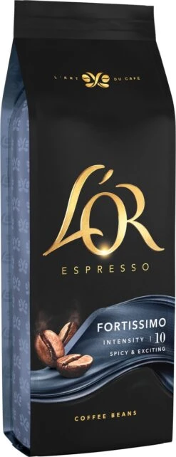 L'OR Espresso Fortissimo Koffiebonen (10) - 4 X 500 Gram -Koffie Discountwinkel 462x1200 2