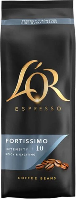 L'OR Espresso Fortissimo Koffiebonen (10) - 4 X 500 Gram -Koffie Discountwinkel 463x1200