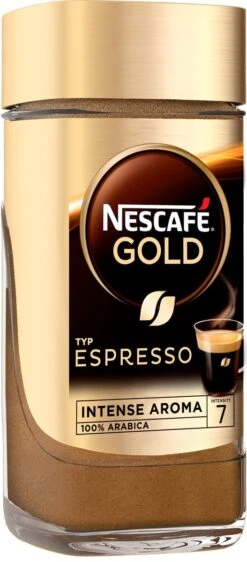 Nescafé Gold Espresso Oploskoffie - 6 Potten à 100 Gram -Koffie Discountwinkel 527x1200 2