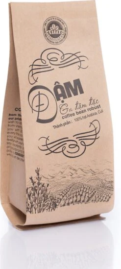 Vietnamese Dark Roast Koffiebonen 500g | 20% Arabica - 80% Robusta | DAM Koffie -Koffie Discountwinkel 540x1200