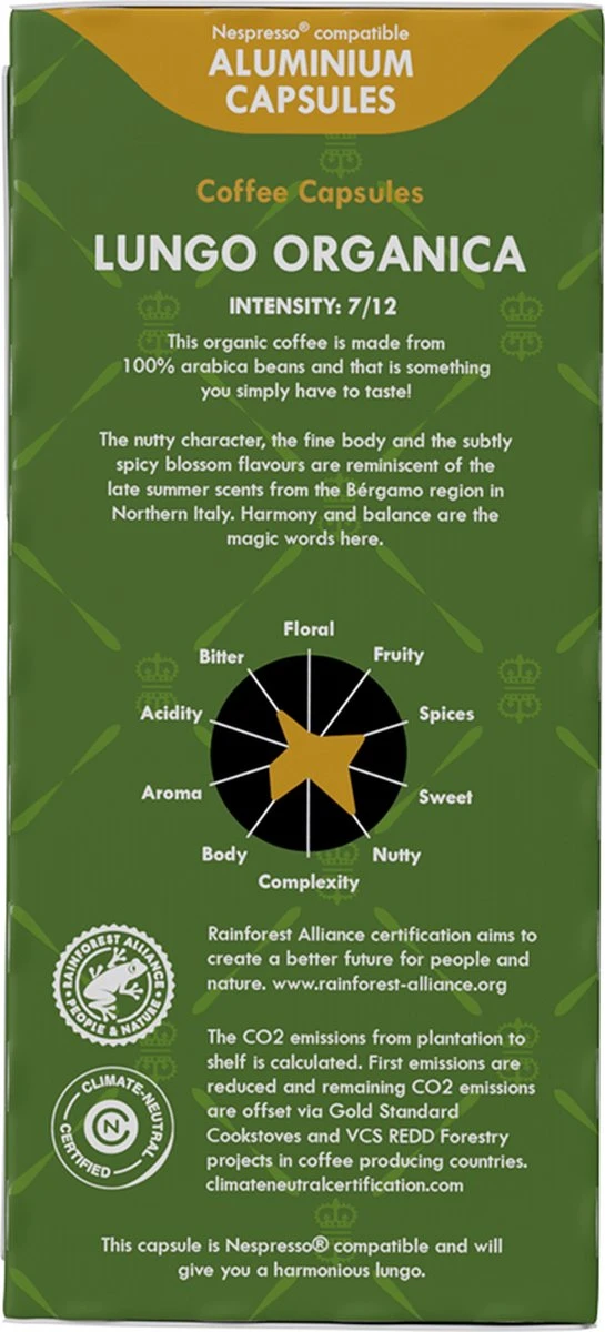 Gran Maestro Italiano - Koffiecups - Nespresso Compatibel Proefpakket - Espresso, Lungo En Meer - 10 X 20 Cups 6 Gran Maestro Italiano - Koffiecups - Nespresso Compatibel Proefpakket - Espresso, Lungo En Meer - 10 X 20 Cups - Afbeelding 6