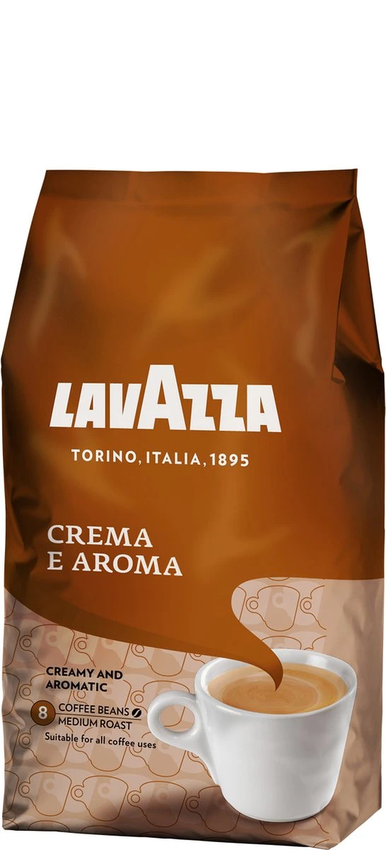 Lavazza Crema E Aroma Koffiebonen 2 Lavazza Crema E Aroma Koffiebonen - Afbeelding 2