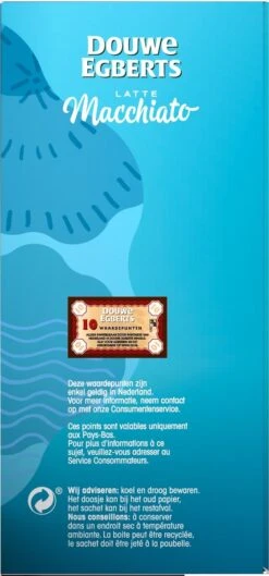 Douwe Egberts Verwenkoffie Latte Macchiato Oploskoffie - 5 X 8 Zakjes 14 Douwe Egberts Verwenkoffie Latte Macchiato Oploskoffie - 5 X 8 Zakjes -Koffie Discountwinkel 560x1200 2