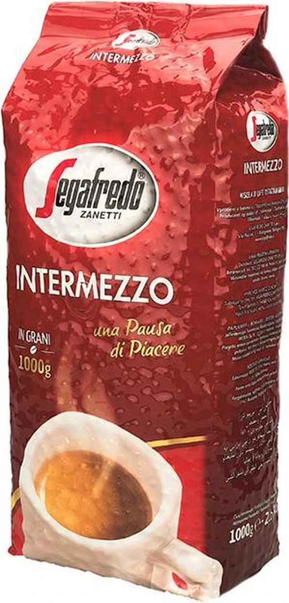 Segafredo Intermezzo Koffiebonen - 8 X 1 Kg 2 Segafredo Intermezzo Koffiebonen - 8 X 1 Kg - Afbeelding 2
