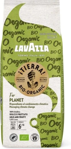 Lavazza Tierra For Planet Biologische Koffiebonen - 500 Gram X4 -Koffie Discountwinkel 578x1200 1