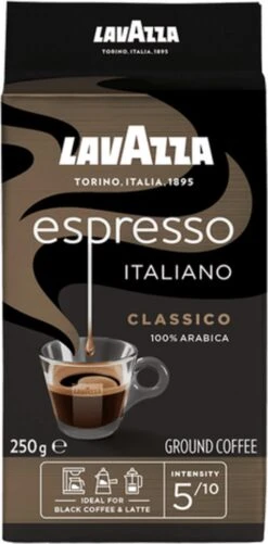 Lavazza Espresso Italiano Classico Gemalen / Filterkoffie - 8 X 250 Gram 11 Lavazza Espresso Italiano Classico Gemalen / Filterkoffie - 8 X 250 Gram -Koffie Discountwinkel 592x1200 1