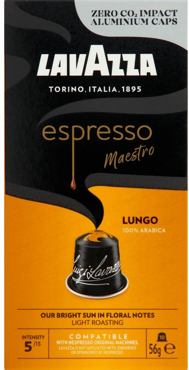 LAVAZZA Lungo 100 Stuks 1 LAVAZZA Lungo 100 Stuks