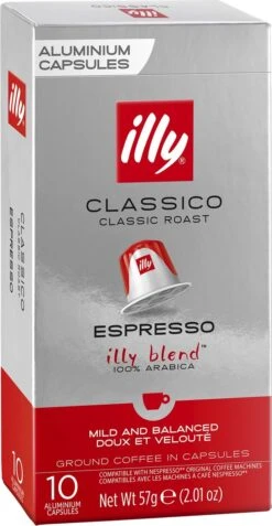 Illy Espresso Classico Koffiecups - Intensiteit 5/9 - 10 X 10 Capsules 6 Illy Espresso Classico Koffiecups - Intensiteit 5/9 - 10 X 10 Capsules -Koffie Discountwinkel 621x1200 1
