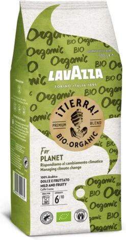 Lavazza Tierra For Planet Biologische Koffiebonen - 500 Gram X4 -Koffie Discountwinkel 630x1200