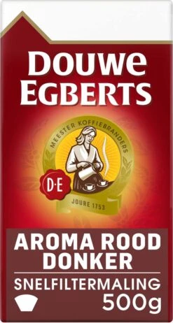 Douwe Egberts Aroma Rood Donker Filterkoffie - 6 X 500 Gram -Koffie Discountwinkel 642x1200 4