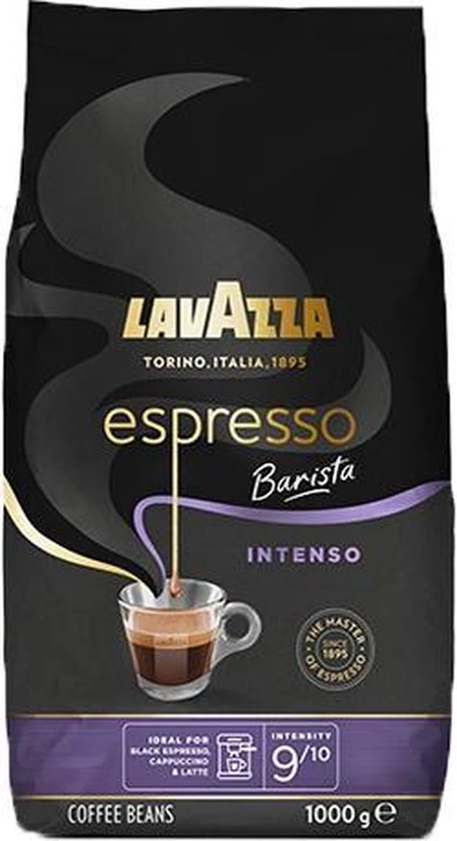 Lavazza Espresso Barista Intenso - Koffiebonen - 1 Kilo 2 Lavazza Espresso Barista Intenso - Koffiebonen - 1 Kilo - Afbeelding 2