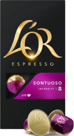 L'OR Espresso Koffiecups Variatiepakket - 8 X 10 Capsules -Koffie Discountwinkel 653x1200