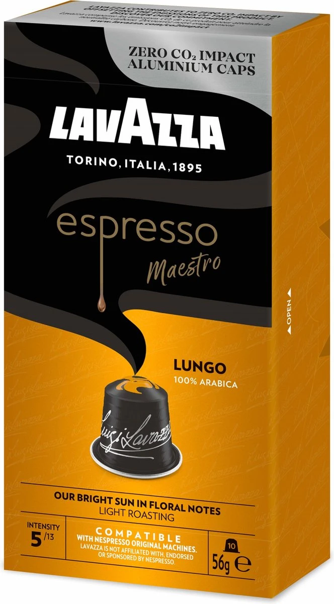 LAVAZZA Lungo 100 Stuks 5 LAVAZZA Lungo 100 Stuks - Afbeelding 5