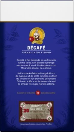 Douwe Egberts Decafé Filterkoffie - 6 X 500 Gram 11 Douwe Egberts Decafé Filterkoffie - 6 X 500 Gram -Koffie Discountwinkel 669x1200 6