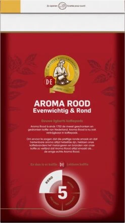 Douwe Egberts Aroma Rood Koffiepads - 4 X 54 Pads -Koffie Discountwinkel 672x1200 2