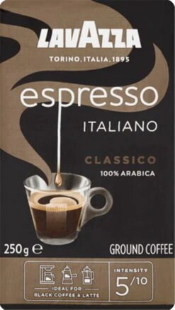 Lavazza Espresso Italiano Classico Gemalen / Filterkoffie - 8 X 250 Gram 10 Lavazza Espresso Italiano Classico Gemalen / Filterkoffie - 8 X 250 Gram -Koffie Discountwinkel 676x1200 2