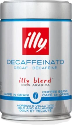 Illy Cafeïnevrij Koffiebonen - 250 Gram -Koffie Discountwinkel 690x1200