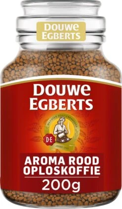 Douwe Egberts Aroma Rood Oploskoffie - 6 X Pot Van 200 Gram -Koffie Discountwinkel 701x1200