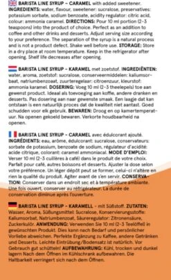 Fitcy | Koffiesiroop | Karamel | Barista Syrup | Zero | Vegan | Vetvrij | Suikervrij | Keto-vriendelijk | Koffie | Siroop | 1L -Koffie Discountwinkel 736x1200