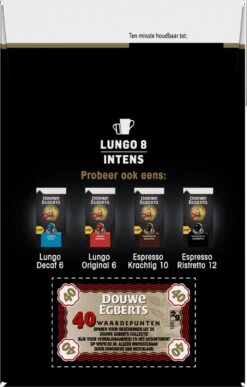 Douwe Egberts Lungo Intens (8) - 5 X 40 Koffiecups -Koffie Discountwinkel 766x1200 1
