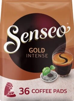 Senseo Gold Intense Koffiepads - 7/9 Intensiteit - 4 X 36 Pads -Koffie Discountwinkel 886x1200 2
