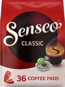 Senseo Classic Koffiepads - 5/9 Intensiteit - 10 X 36 Pads -Koffie Discountwinkel 889x1200