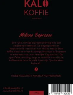 Kalo Koffie - 100% Arabica Koffiebonen - Milano Espresso - 1kg - Exclusieve Koffie 9 Kalo Koffie - 100% Arabica Koffiebonen - Milano Espresso - 1kg - Exclusieve Koffie -Koffie Discountwinkel 921x1200