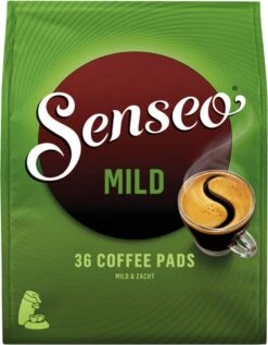 Senseo Mild Koffiepads - 3/9 Intensiteit - 10 X 36 Pads -Koffie Discountwinkel 934x1200