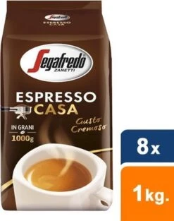 Segafredo Espresso Casa Koffiebonen - 8 X 1 Kg 9 Segafredo Espresso Casa Koffiebonen - 8 X 1 Kg -Koffie Discountwinkel 947x1200 1