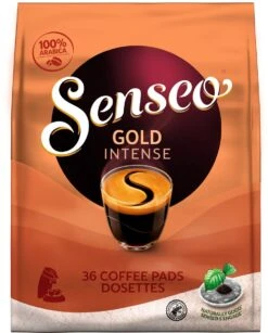Senseo Gold Intense Koffiepads - 7/9 Intensiteit - 4 X 36 Pads -Koffie Discountwinkel 966x1200 1
